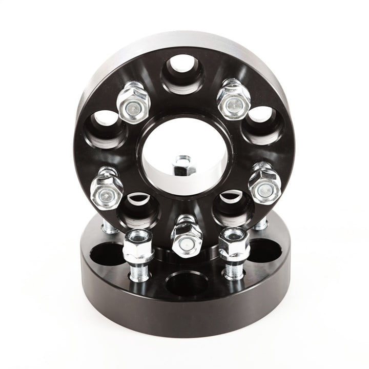 Rugged Ridge Wheel Spacers Black 1.25 inch 15-18 Renegade - Bull Strap
