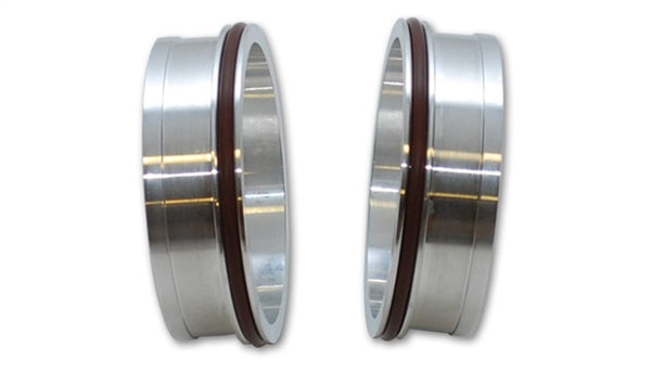 Vibrant Vanjen Aluminum Weld Fittings for 4in OD Tubing (for use with part #12568) - Sold In Pairs - Bull Strap