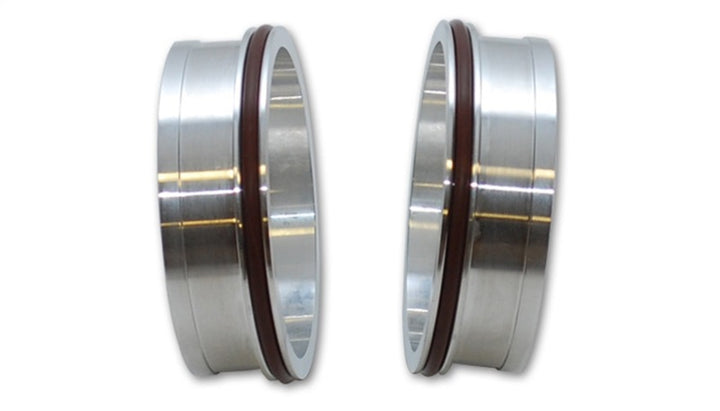 Vibrant Vanjen Aluminum Weld Fittings for 3in OD Tubing (for use with part #12566) - Sold In Pairs - Bull Strap