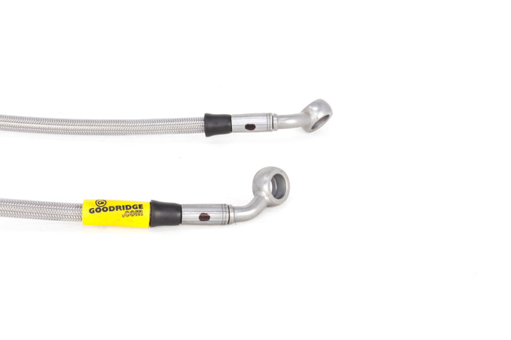 Goodridge 12-15 Honda Civic Si / 13-15 Acura ILX 2.4L (Lrg Disc) Stainless Steel Brake Line Kit - Bull Strap