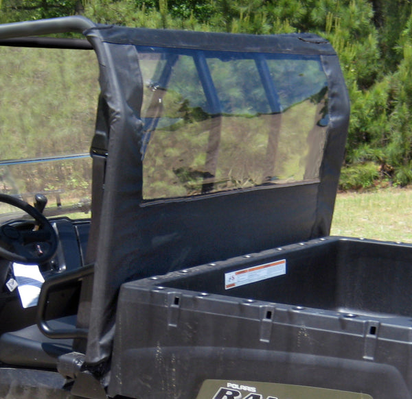 Seizmik 10-22 Polaris Ranger 400/Ranger - Mid Ranger EV Rear Dust Panel - Bull Strap