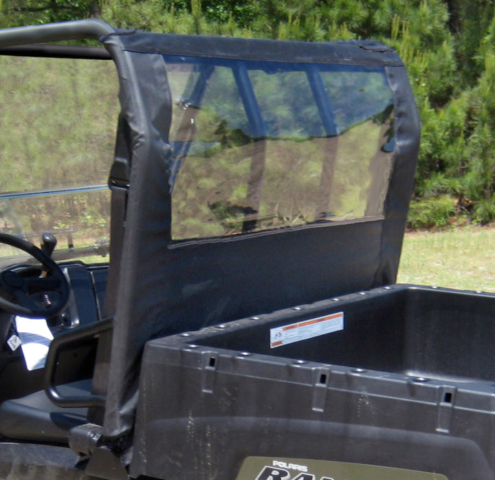 Seizmik 10-22 Polaris Ranger 400/Ranger - Mid Ranger EV Rear Dust Panel - Bull Strap