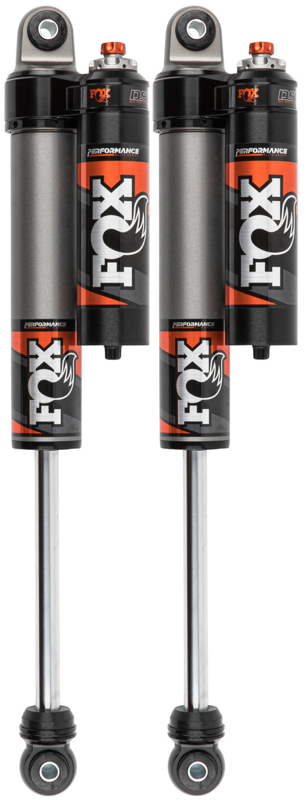 Fox 2017+ Ford Super Duty 2.5 Performance Series Smooth Body Piggyback DSC Rear Shock 4-6in. Lift - Bull Strap