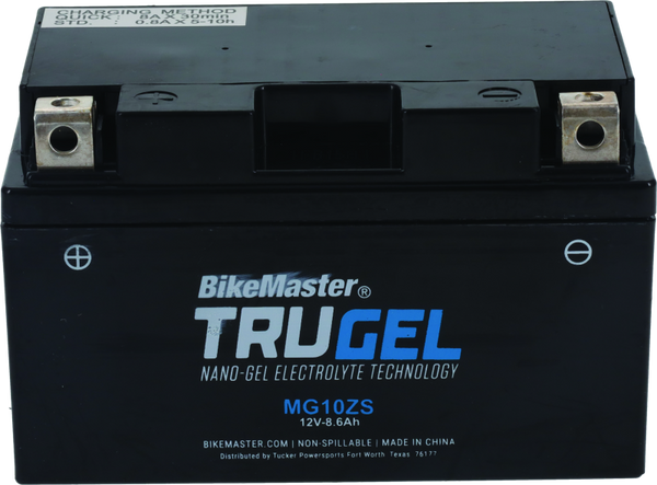 BikeMaster TruGel Battery - MG10Z-S - Bull Strap