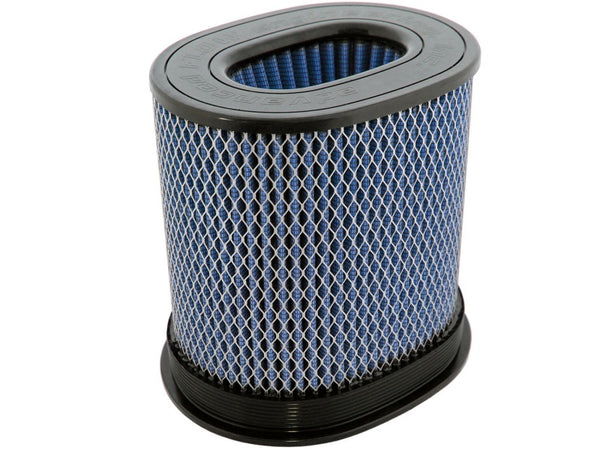 aFe MagnumFLOW HD Air Filters Pro 10R Oval 7in X 4.75in F  9in X 7in T X 9H - Bull Strap