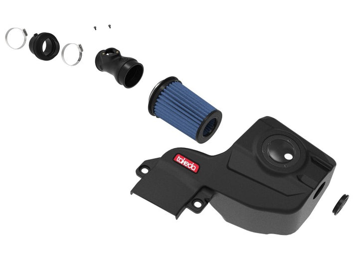 aFe Takeda Momentum Cold Air Intake System w/ Pro 5R Filter Mazda 3 19-21 L4-2.5L - Bull Strap