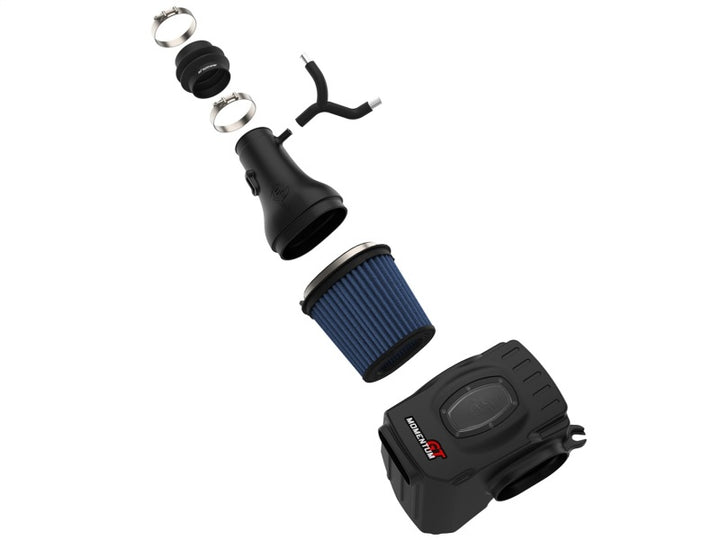 aFe Momentum GT Pro 5R Cold Air Intake System 17-18 Nissan Titan V8 5.6L - Bull Strap