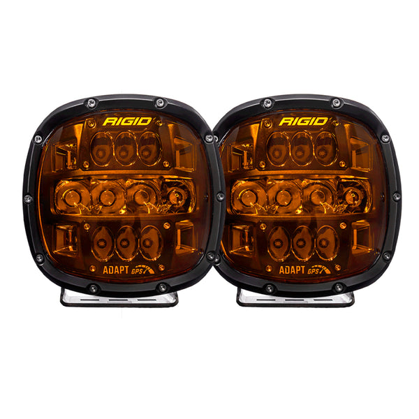 Rigid Industries Adapt XP w/ Amber PRO Lens (Pair) - Bull Strap