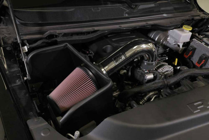 K&N 2019 Dodge Ram 1500 5.7L V8 F/I High Flow Performance Kit - Bull Strap