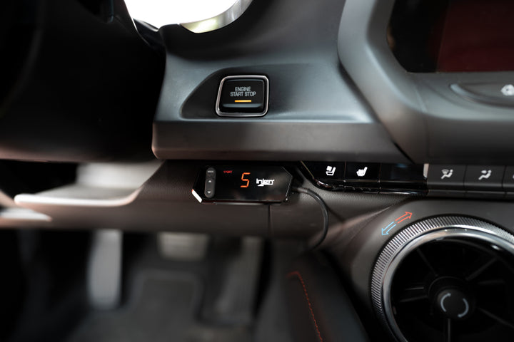 Injen 09-20 Nissan 370Z/370Z Nismo / 08-13 Infiniti G37 X-Pedal Pro Black Edition Throttle Controlle - Bull Strap