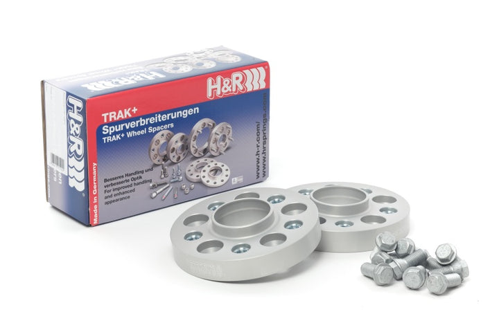 H&R Trak+ 50mm DRA Wheel Adaptor Bolt 5/130 Center Bore 84 Bolt Thread 14x1.5 - Black - Bull Strap
