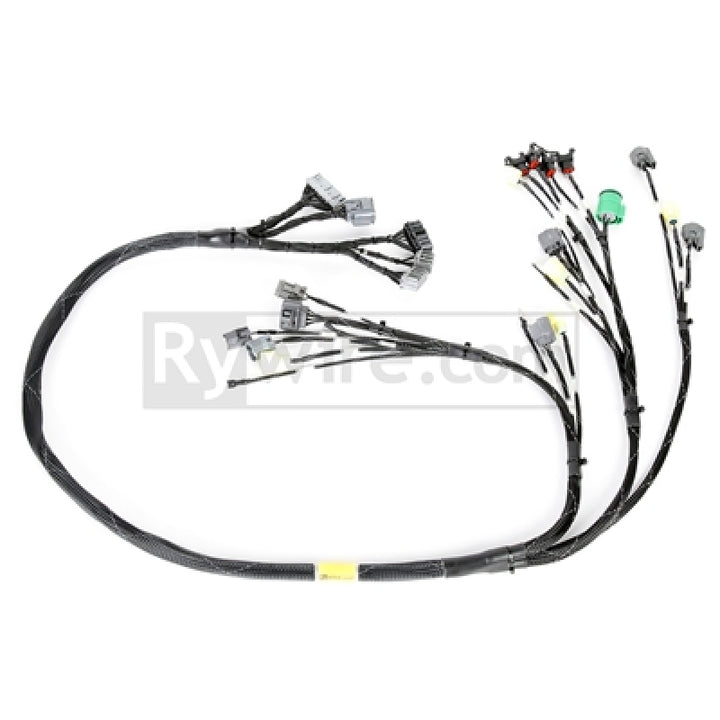 Rywire Honda B-Series OBD1 Tuck Budget Eng Harness w/OBD1 Dist/Inj/Alt/92-95 ECU Plugs (Adapter Req) - Bull Strap