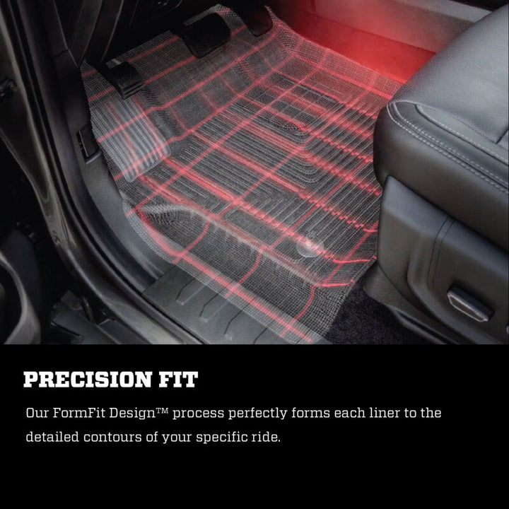 Husky Liners 13-16 Ford Fusion WeatherBeater Combo Black Floor Liners - Bull Strap