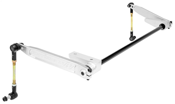 RockJock JK Antirock Sway Bar Kit Front Billet Aluminum Arms - Bull Strap