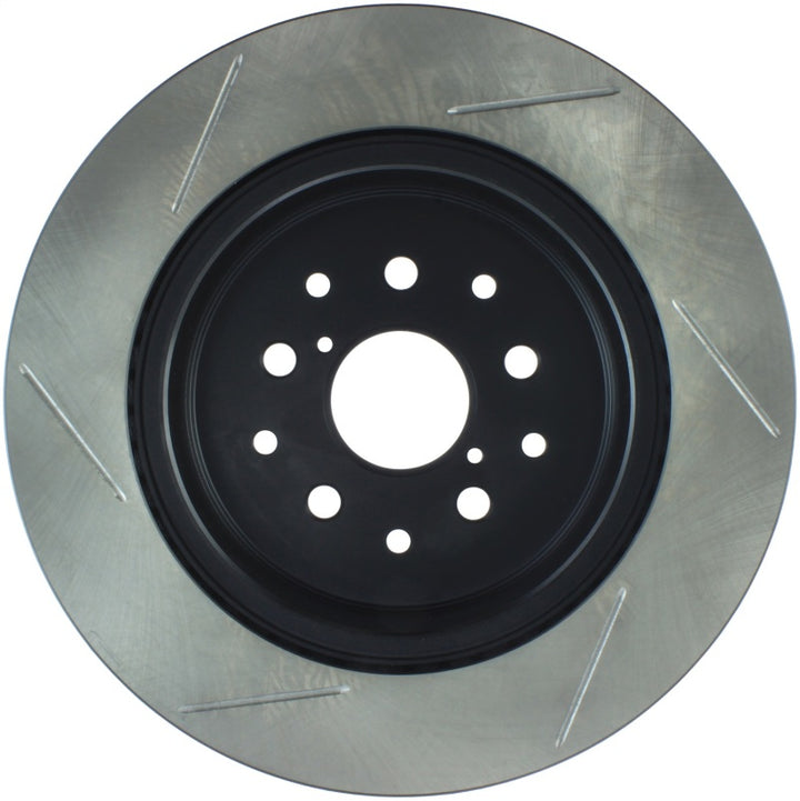 StopTech Power Slot 5/93-98 Supra Turbo Rear Left SportStop Slotted Rotor - Bull Strap