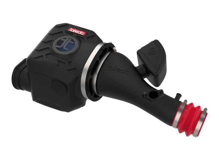aFe Takeda Momentum Cold Air Intake System w/ Pro 5R Filter 16-19 Toyota Tacoma V6-3.5L - Bull Strap