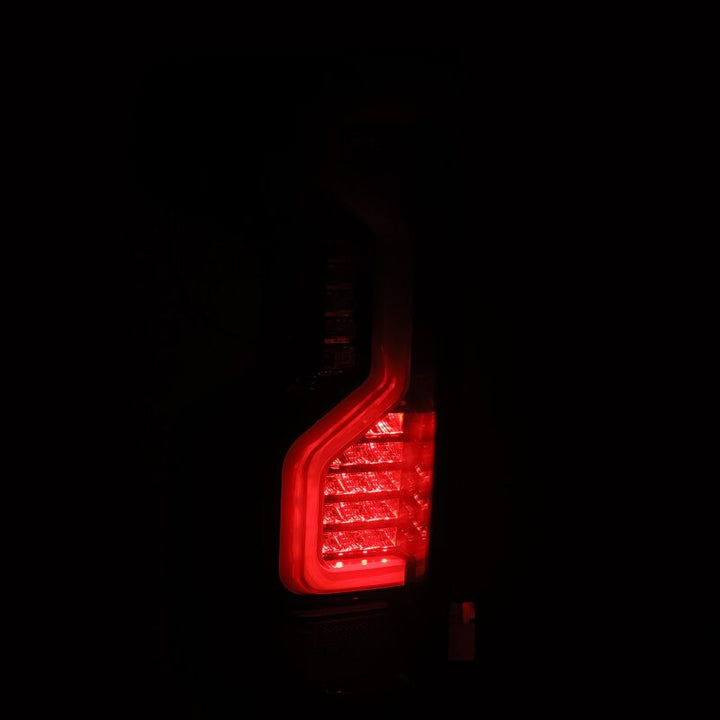 AlphaRex 19-23 Chevrolet Silverado 1500/2500HD/3500HD PRO-Series LED Tail Lights Jet Black - Bull Strap