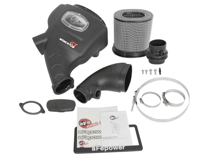 aFe Momentum GT PRO DRY S Cold Air Intake System 01-16 Nissan Patrol (Y61) I6-4.8L - Bull Strap