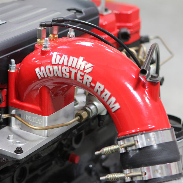 Banks Power 98-02 Dodge 5.9L Monster-Ram Intake w/ Boost Tube - Bull Strap