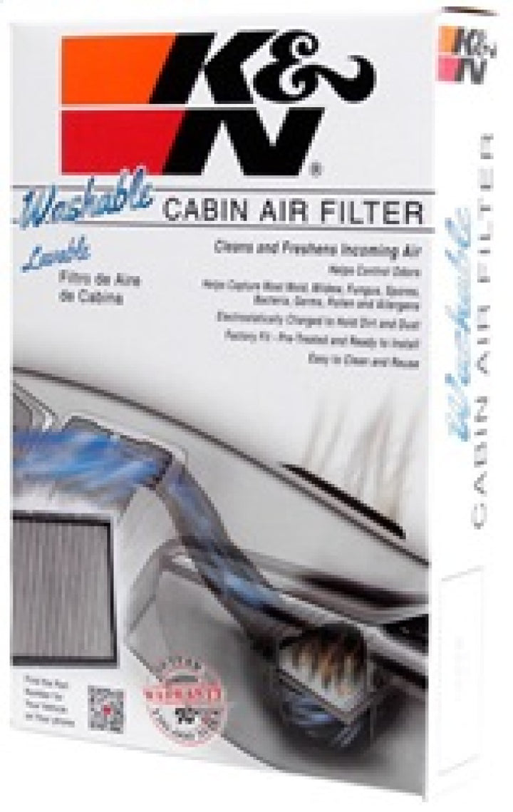 K&N 04-15 Nissan Titan 5.6L V8 F/I Cabin Air Filter - Bull Strap