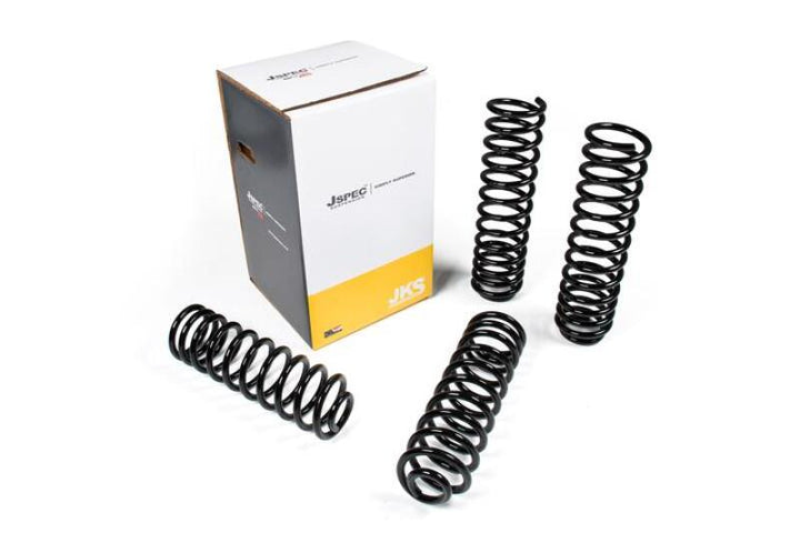 JKS Manufacturing 07-18 Jeep Wrangler JK 4dr 3.5in Coil Box Kit - Bull Strap