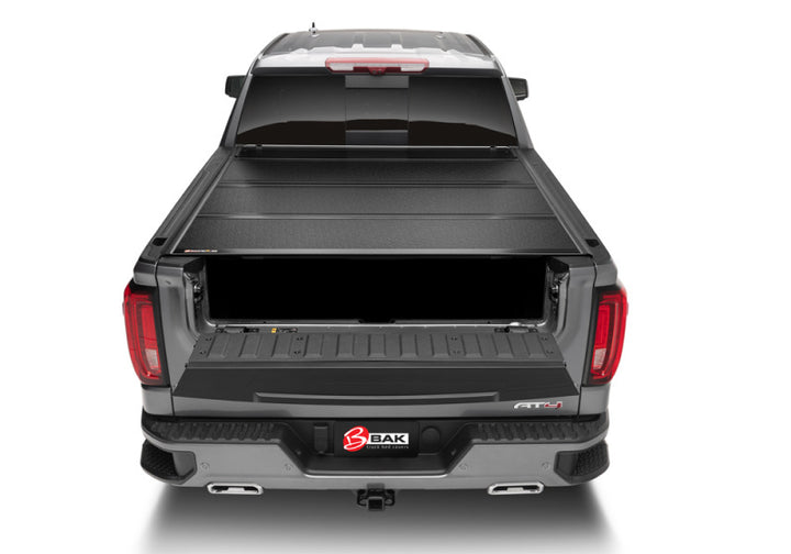 BAK 19-20 Chevy Silverado 5ft 8in Bed (New Body Style) BAKFlip F1 - Bull Strap
