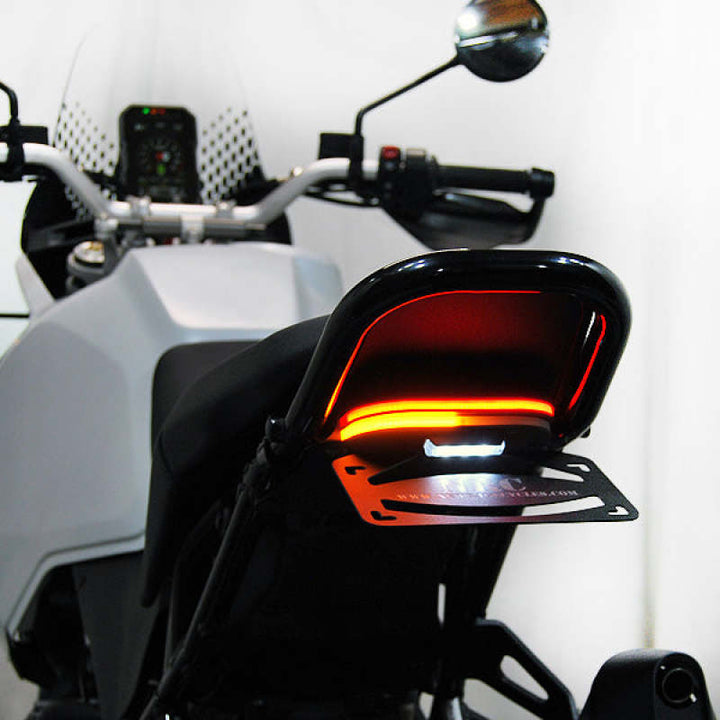 New Rage Cycles 22+ Ducati DesertX Fender Eliminator Kit - Bull Strap