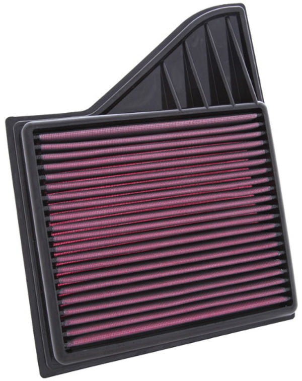 K&N 10 Ford Mustang GT 4.6L-V8 Drop In Air Filter - Bull Strap