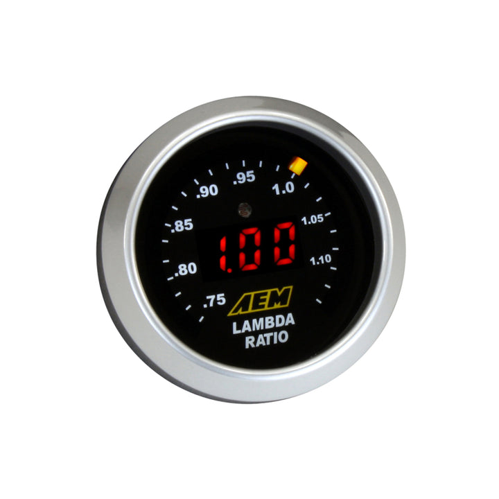 AEM Digital Wideband UEGO Gauge w/o Sensor - Bull Strap