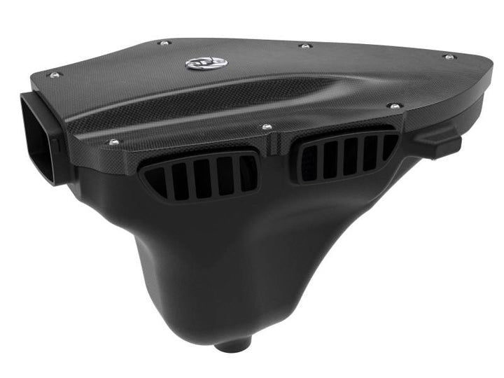aFe MagnumForce Stage 2 Si Intake System P5R 06-11 BMW 3 Series E9x L6 3.0L Non-Turbo - Bull Strap