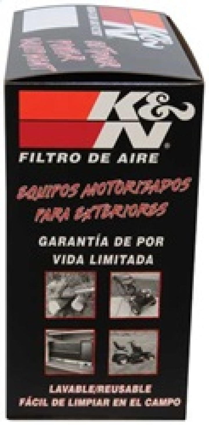 K&N Replacement Industrial Air Filter Round 5.5in ID / 7in OD / 2.25in H - Bull Strap