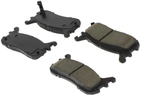 StopTech Performance 94-97/99-05 Miata w/ Normal Suspension Rear Brake Pads D636 - Bull Strap