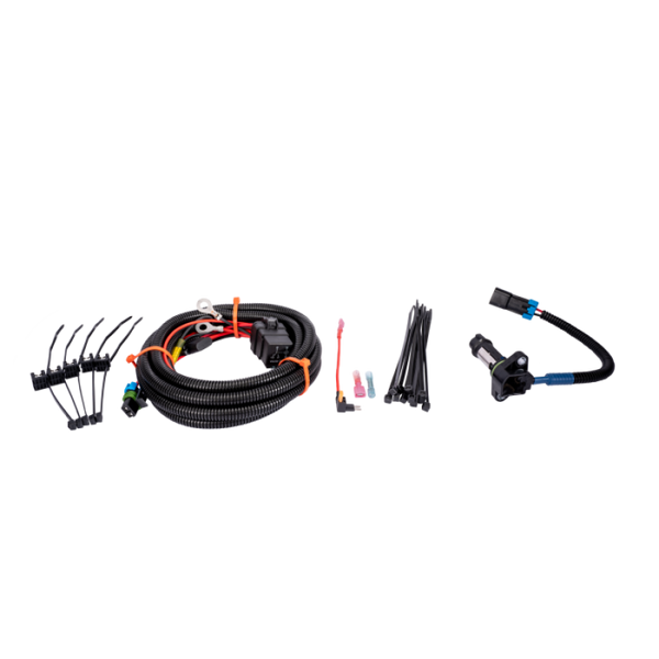 Fleece Performance 17-24 Ford F250-550 Powerstroke Fuel Heater and Harness - Bull Strap