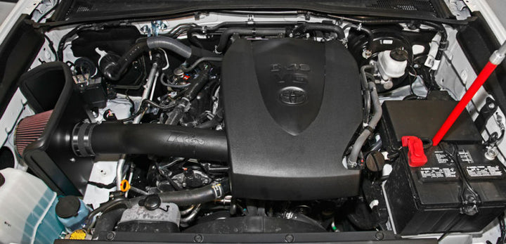 K&N 2016 Toyota Tacoma V6 3.5L AirCharger Performance Intake - Bull Strap