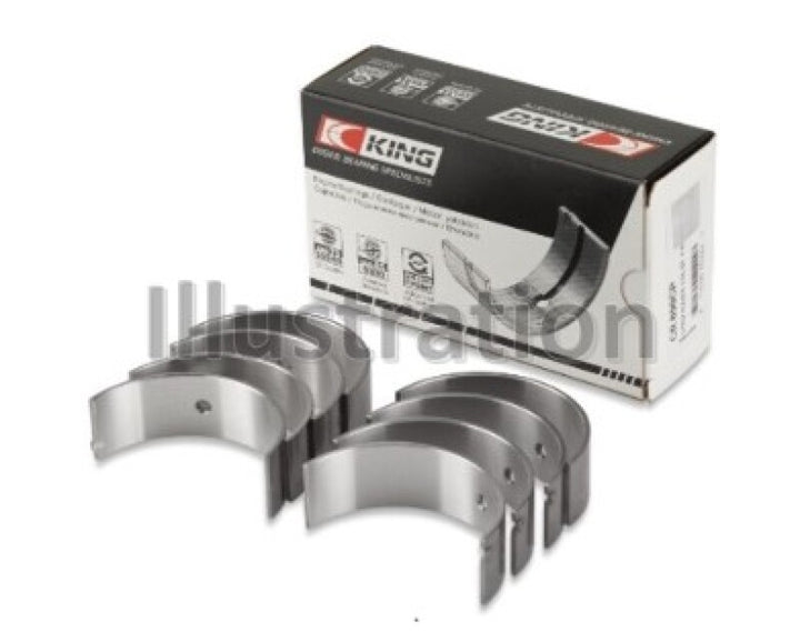 King Engine Bearings Toyota 2A/3A/4A (Size STD) Rod Bearing Set - Bull Strap