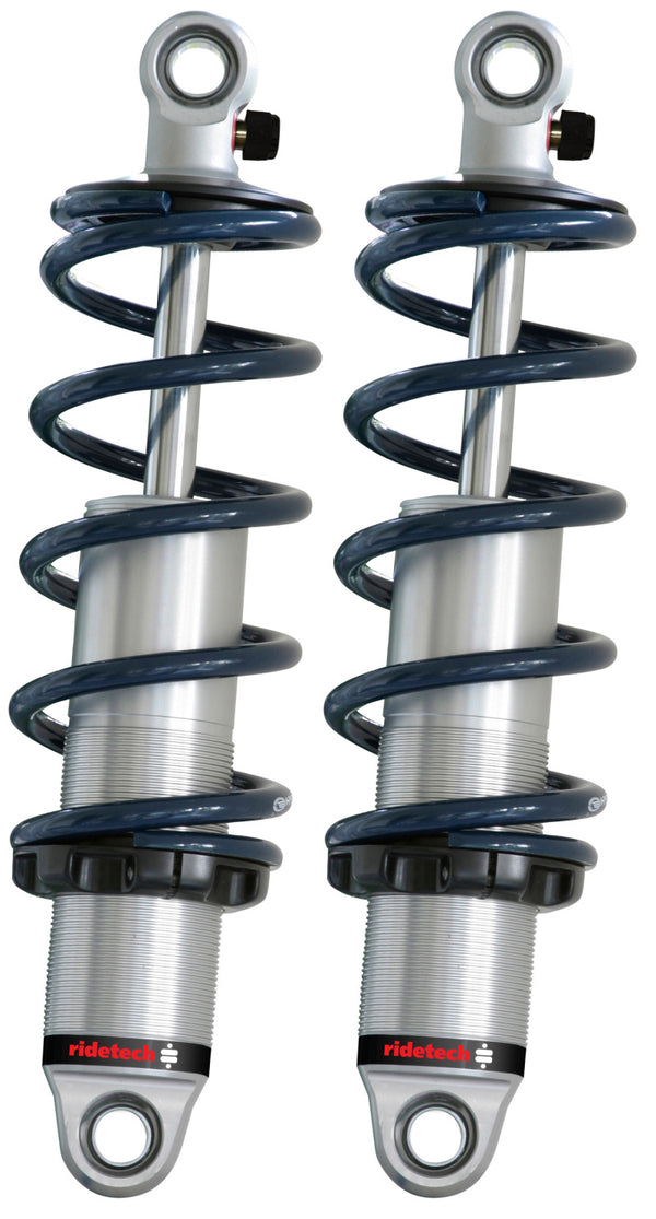 Ridetech 67-70 Ford Mustang HQ Series CoilOvers Rear Pair - Bull Strap