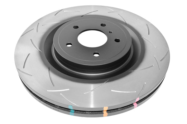 DBA 09+ Nissan 370Z Sport / Infiniti G37 Sport Front Slotted 4000 Series Rotor - Bull Strap