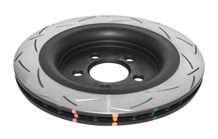 DBA 2015 Ford Mustang EcoBoost/GT w/o Brembo Calipers Rear Slotted 4000 Series Rotor - Bull Strap