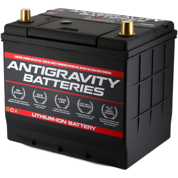 Antigravity Q85/Group 35 Lithium Car Battery w/Re-Start - Bull Strap