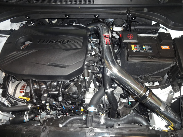 Injen 18-20 Hyundai Veloster L4-1.6L Turbo SP Cold Air Intake System - Bull Strap