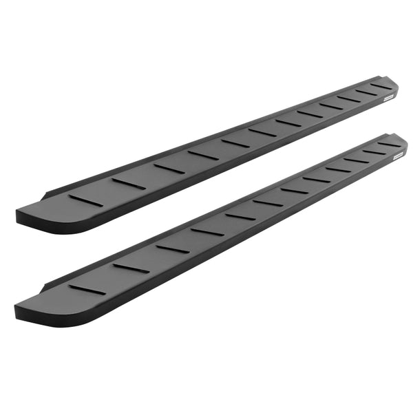 Go Rhino RB10 Running Boards - Tex Black - 87in - Bull Strap