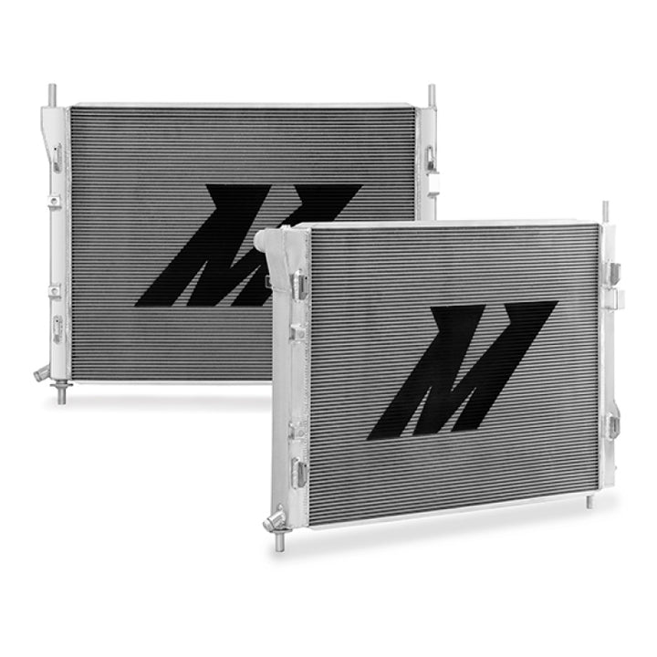 Mishimoto 2015+ Ford Mustang GT Performance Aluminum Radiator - Bull Strap