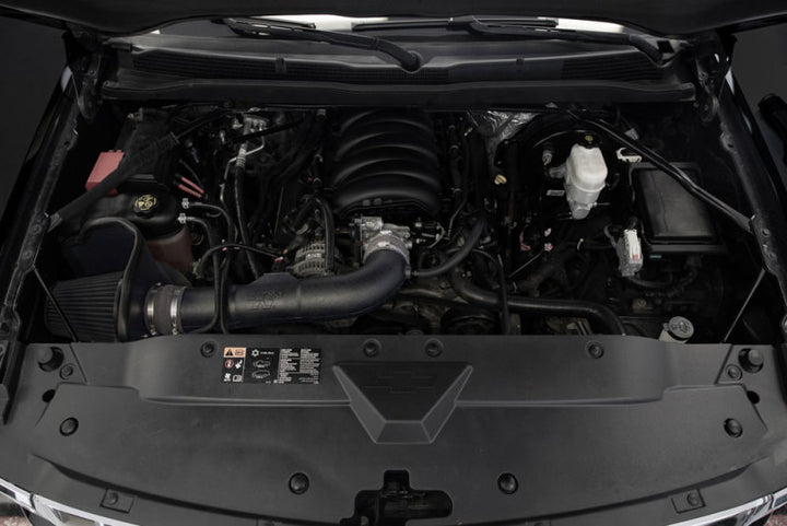 K&N 14-18 Chevrolet/GMC 1500 V8 5.3L/6.2L Performance Air Intake System - Bull Strap