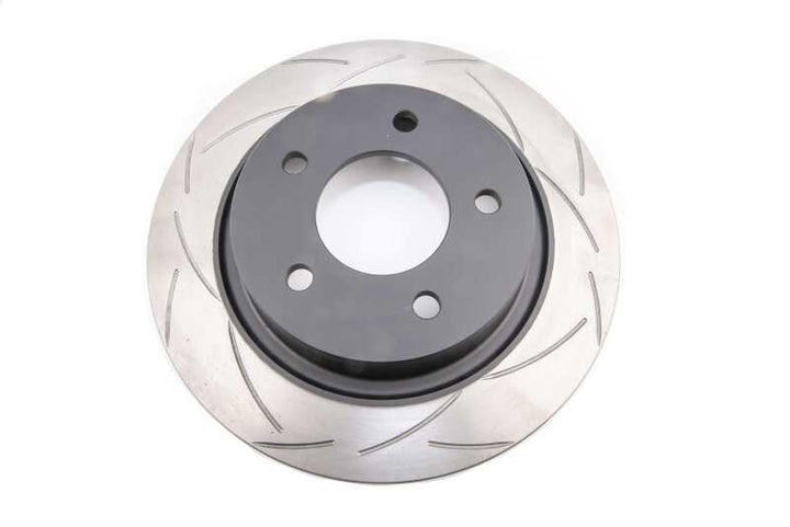 DBA 04-05 Mazda 3 2.3L / 06+ MazdaSpeed3 Rear Slotted Street Series Rotor - Bull Strap