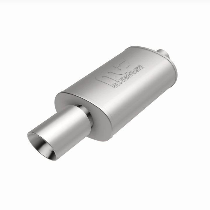 MagnaFlow Muffler W/Tip Mag Rs 14X5X8 2.25/4. - Bull Strap