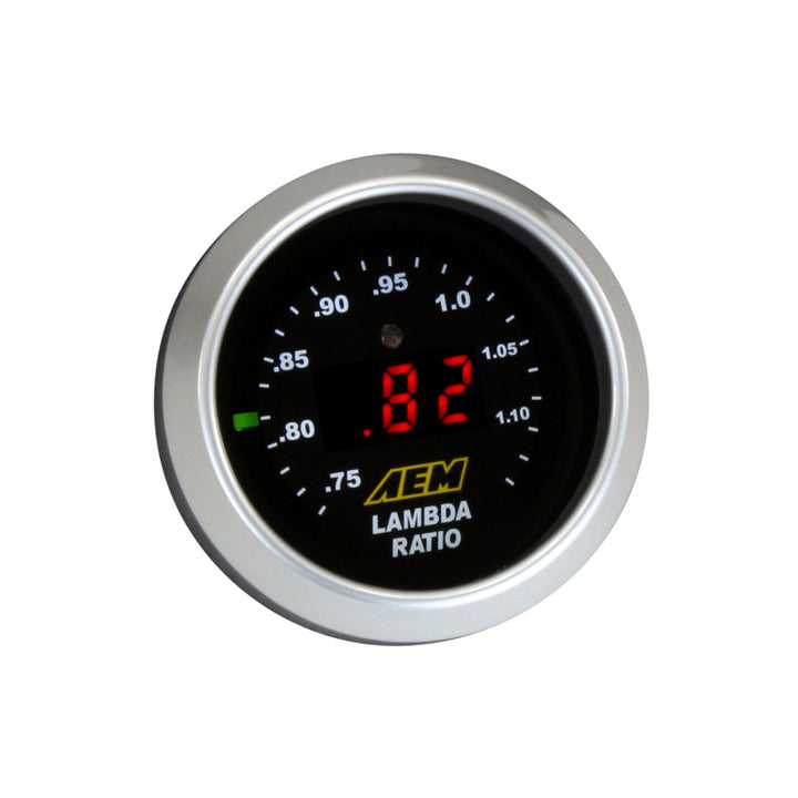 AEM Digital Wideband UEGO Gauge w/o Sensor - Bull Strap