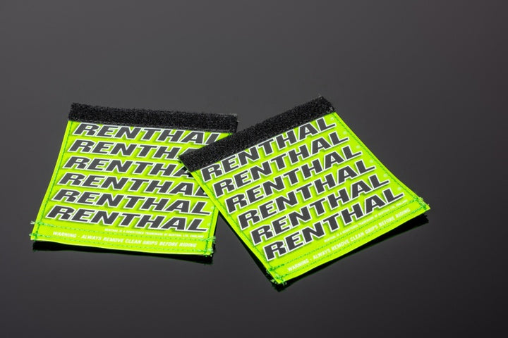 Renthal Team Clean Grip - Green/White/Black - Bull Strap