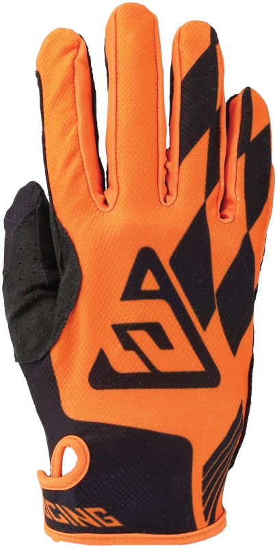 Answer 25 Ascent Prix Gloves Hyper Orange/Black - Medium - Bull Strap
