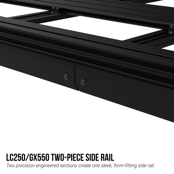 KC HiLiTES 24-25 Toyota Land Cruiser/Lexus GX 550 Platform One Roof Rack - Bull Strap