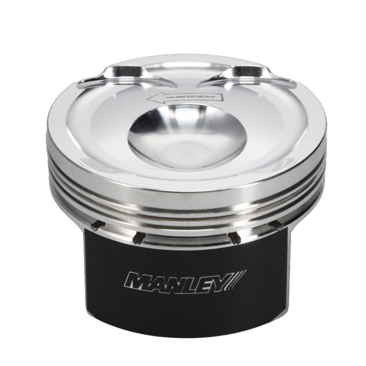Manley Ford 2.3L EcoBoost 87.5mm STD Size Bore 9.5:1 Dish Extreme Duty Piston Set - Bull Strap